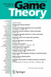 INTERNATIONAL JOURNAL OF GAME THEORY杂志封面